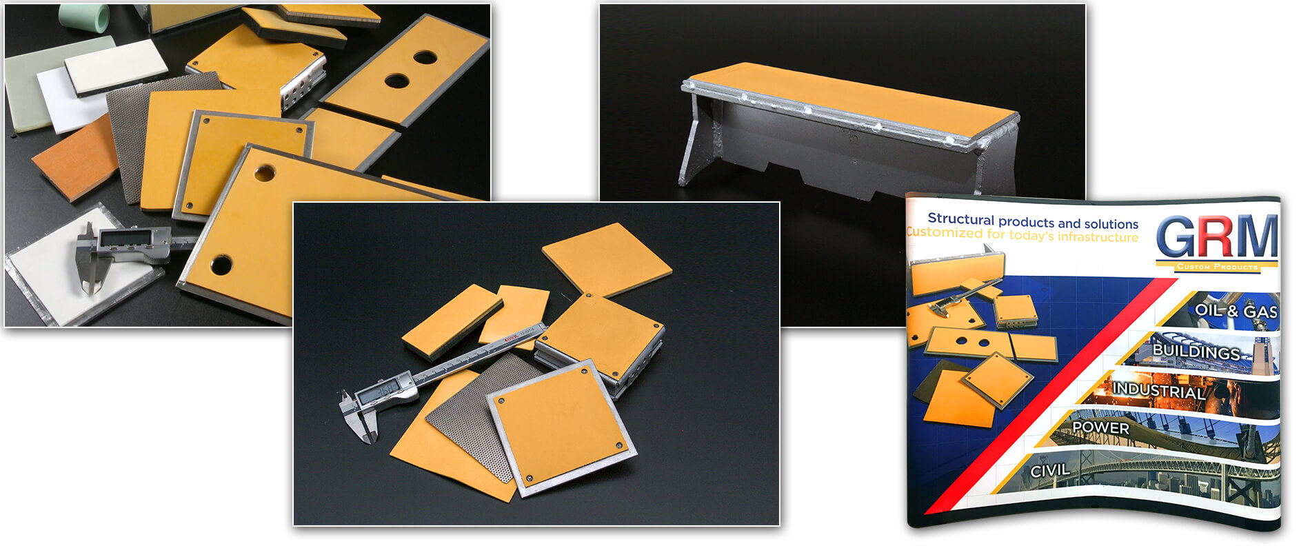 Professional photography  of structural products for infrastructure (oil & gas, buildings, industrial, power, and civil)